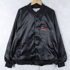 画像2: 70〜80's USA JACKETS "The Heartbeat of America CHEVELLE" 刺繍入り ナイロンスタジャン BLACK (2)