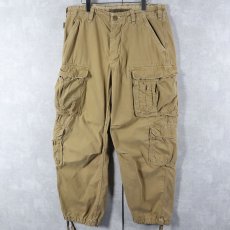 画像1: Abercrombie&Fitch コットンカーゴパンツ L (1)