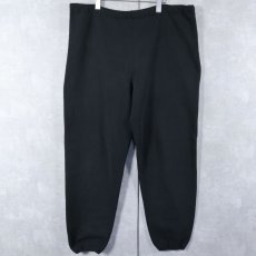 画像1: 90's RUSSELL ATHLETIC USA製 スウェットパンツ BLACK L (1)