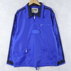 画像1: GUESS ナイロンハーフジップジャケット (1)
