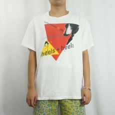 画像3: 90's NIKE USA製 "Wheels And Heels" マラソンプリントTシャツ L (3)