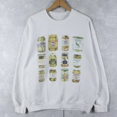 画像1: ピクルス缶プリントスウェット (1)