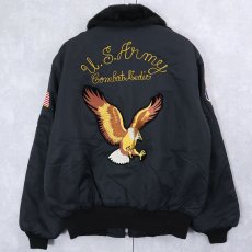 画像1: Timber King "B-15 TYPE" フライトジャケット BLACK L (1)