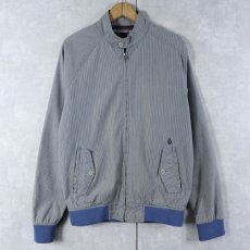 画像1: VOLCOM ヒッコリーストライプ柄 コットンスイングトップ M (1)
