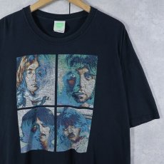 画像1: 2000's THE BEATLES ロックバンドTシャツ BLACK XL (1)