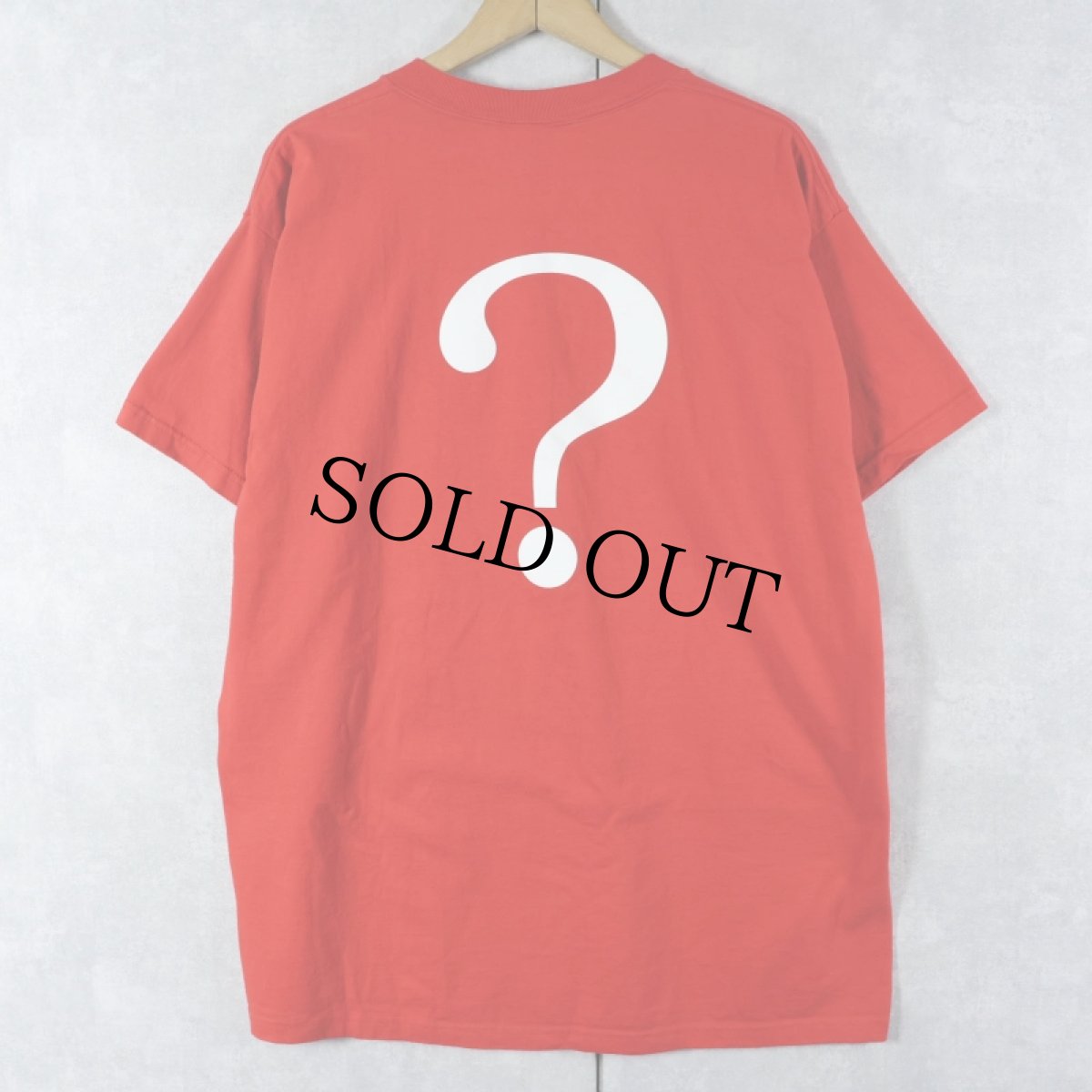 画像2: 2000's "?" プリントTシャツ XL (2)