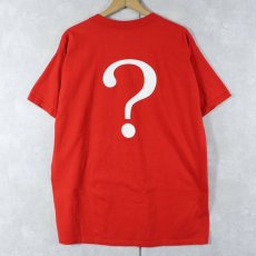 画像2: 2000's "?" プリントTシャツ XL (2)