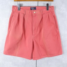 画像1: 90's POLO Ralph Lauren USA製 2タック チノショーツ W31 (1)