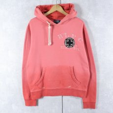 画像1: POLO Ralph Lauren "BEACH DIV. INSTRUCTOR AIDE" パッチ付き スウェットフーディー M (1)