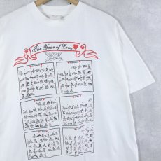 画像1: 90's "The Year of Love" エロプリントTシャツ XL (1)
