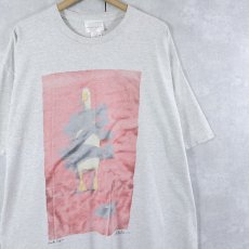 画像1: 90's Will Bullas "Duck Tape" アートプリントTシャツ ONESIZE (1)