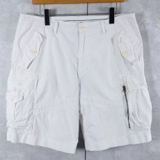 画像1: POLO Ralph Lauren コットンカーゴショーツ W35 (1)