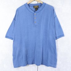 画像1: 80〜90's Eddie Bauer USA製 ヘンリーネックTシャツ L (1)