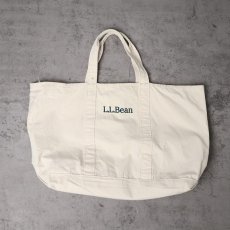 画像1: L.L.Bean コットントートバッグ (1)