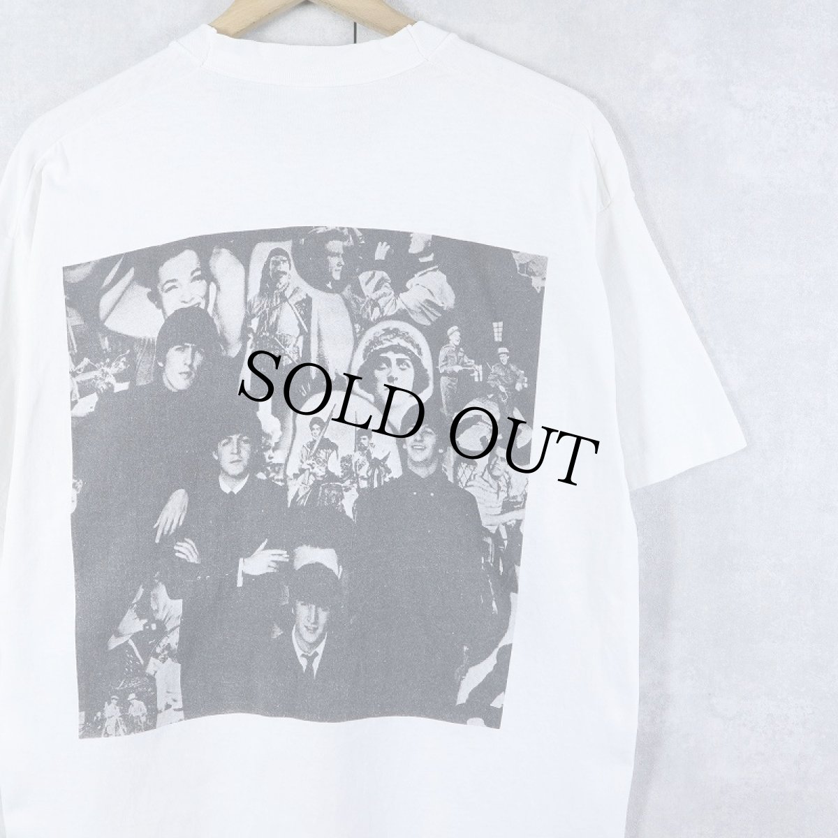 画像2: 90's THE BEATLES USA製 "BEATLES FOR SALE" ロックバンド アルバムTシャツ L (2)