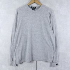 画像1: 90's Eddie Bauer EBTEK USA製 無地ロンT L (1)
