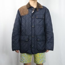 画像2: POLO Ralph Lauren キルティング ハンティングジャケット L (2)