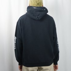 画像3: METTALICA "RIDE THE LIGHTNING" ヘヴィメタルバンド アルバムプリント スウェットフーディー BLACK L (3)