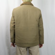 画像3: 民間品 60's U.S.NAVY N-1 デッキジャケット SIZE42 (3)