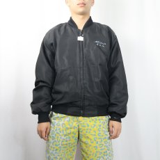 画像3: "KOREA" 龍刺繍 スーベニアジャケット BLACK (3)