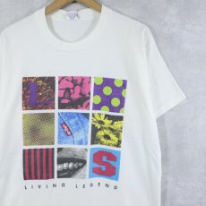 画像1: 90's Levi's USA製 "LIVING LEGEND" ポップアート プリントTシャツ (1)