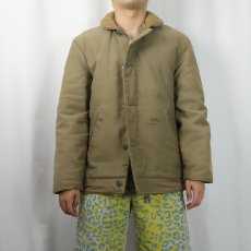 画像2: 民間品 60's U.S.NAVY N-1 デッキジャケット SIZE42 (2)