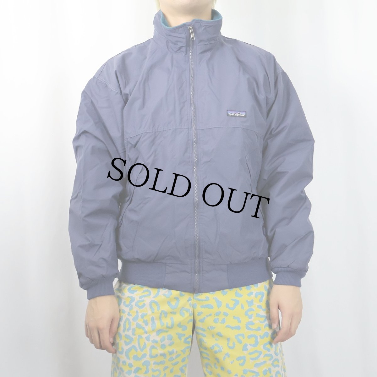 画像2: 90's Patagonia USA製 シェルドシンチラジャケット M (2)
