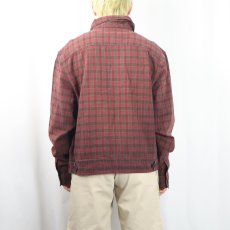 画像3: Ralph Lauren RRL チェック柄 コットンシャツジャケット XL (3)