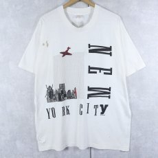 画像1: 90's USA製 "NEW YORK CITY" プリントTシャツ XL (1)