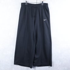 画像1: NIKE ロゴ刺繍 スウェットパンツ BLACK XL (1)