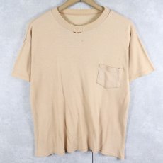 画像1: 70's〜 無地 ポケットT (1)