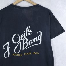 画像2: 80's The J. Geils Band "Love Stinks" ロックバンドTシャツ BLACK (2)