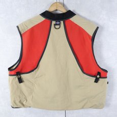 画像2: 80's Columbia コットンフィッシングベスト L (2)
