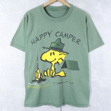 画像1: 90's PEANUTS "WOODSTOCK" キャラクタープリントTシャツ (1)