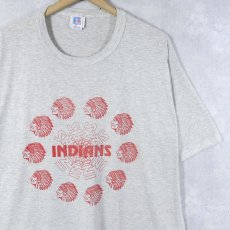 画像1: 80's RUSSELL ATHLETIC USA製 "INDIANS" インディアンヘッド プリントTシャツ XL (1)