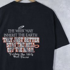 画像2: "FRIDAY 13TH" パロディプリントTシャツ BLACK L (2)