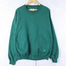 画像1: 90's RUSSELL ATHLETIC USA製 REVERSE WEAVE TYPE "PRO COTTON" 前V スウェット L (1)