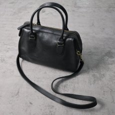 画像1: 80's COACH USA製 レザーバッグ BLACK (1)