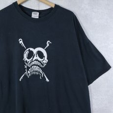 画像1: "WANT TO PLAY?" スカルプリントTシャツ BLACK 2XL (1)