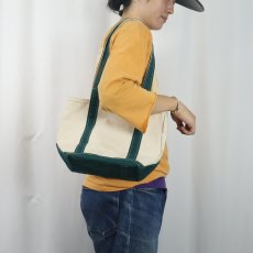 画像2: 80's L.L.Bean "BOTE AND TOTE" ロングハンドル キャンバストートバッグ SMALL (2)