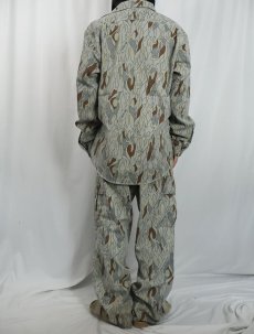 画像3: 80〜90's JIM TEENY USA製 シャドーカモ ジャケット/パンツ SETUP XL (3)