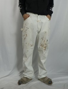 画像2: Dickies ペンキペイント コットンペインターパンツ W36 (2)