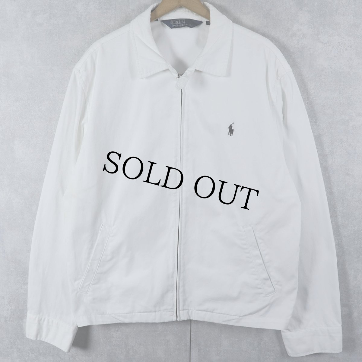 画像1: POLO Ralph Lauren チンスト付き コットンスイングトップ XL (1)