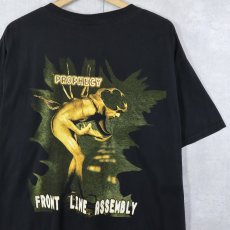 画像2: 90's FRONT LINE ASSEMBLY "PROPHECY" エレクトロ・インダストリアルバンドTシャツ BLACK XL  (2)