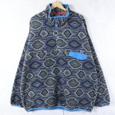 画像1: 2012AW Patagonia 総柄 スナップT XXL (1)