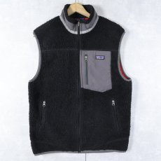 画像1: 2013AW Patagonia クラシック レトロX ベスト BLACK M (1)