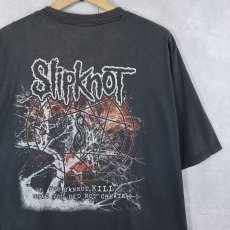 画像2: 2000's Slipknot ヘヴィメタルバンドTシャツ BLACK 2XL (2)