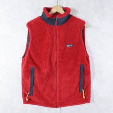 画像1: 90's Patagonia USA製 "PEFライナー" クラシック レトロX ベスト M (1)