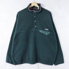 画像1: 90〜2000's Patagonia スナップT GREEN XL (1)