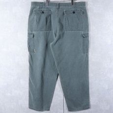 画像2: 90's〜 STUSSY USA製 コットンワークカーゴパンツ W39 (2)